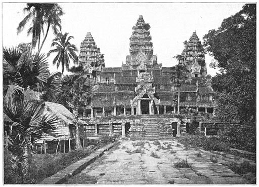 Early Photograph of Angkor Wat, 1866